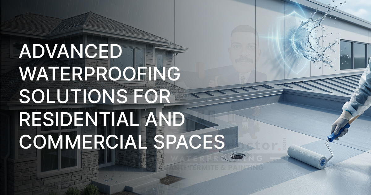 Read more about the article Advanced Waterproofing Solutions for Residential and Commercial Spaces